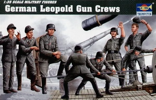 Trumpeter German Leopold Gun Crew Kit