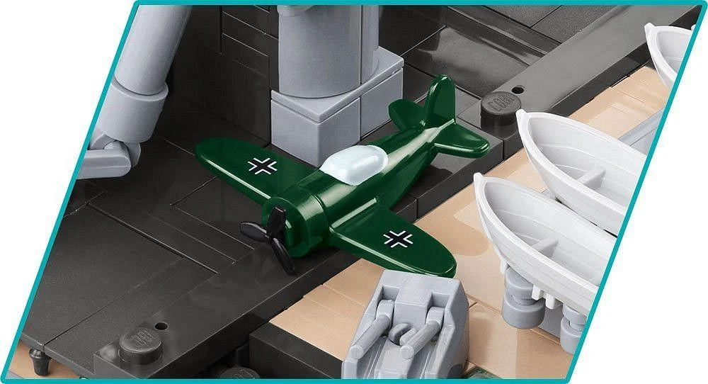 Cobi 1/300 Scale Battleship Tirpitz - Executive Edition Model Kit - Image 4