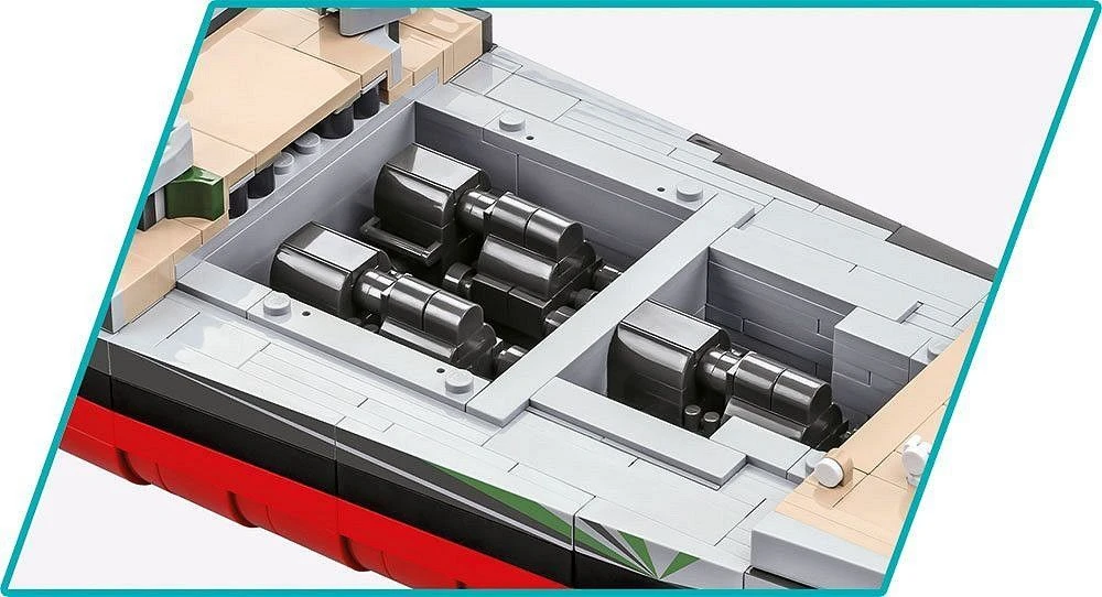 Cobi 1/300 Scale Battleship Tirpitz - Executive Edition Model Kit - Image 7
