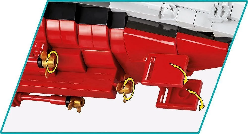 Cobi 1/300 Scale Battleship Tirpitz - Executive Edition Model Kit