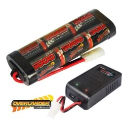 Overlander 5000mah Ni-MH Tamiya RC Car Battery And Fast Charger