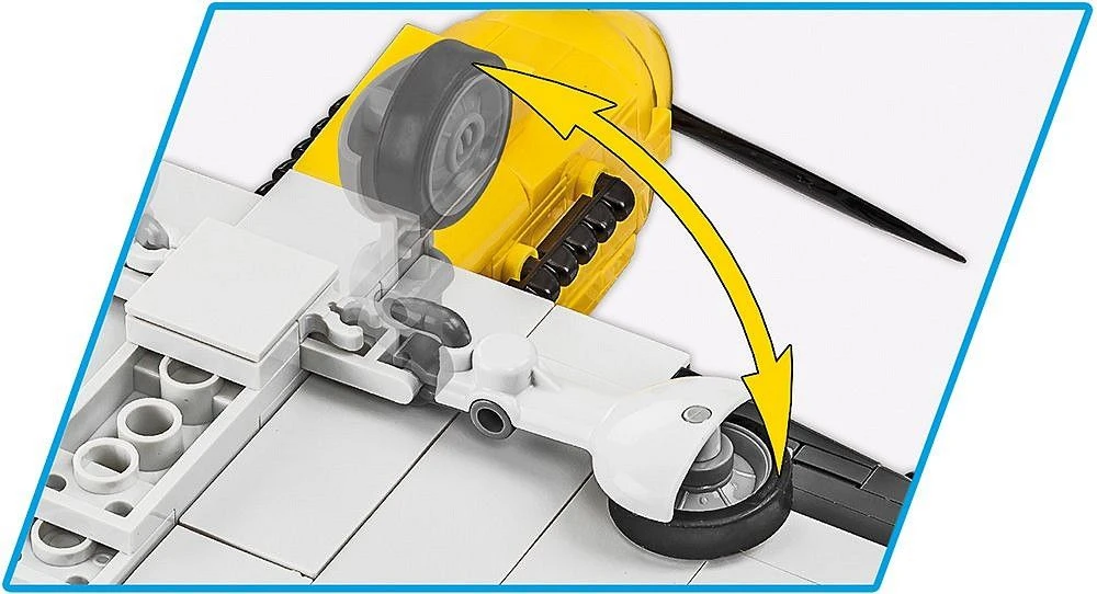 Cobi 1/32 Scale Messerschmitt Bf 109 E-3 Model Kit - Image 9