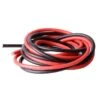1 Meter Of Each Red And Black Silicone Wire