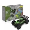 Sulong Toys STEM DIY 1:18th 2WD Radio Control RC Car Kit Green Buggy