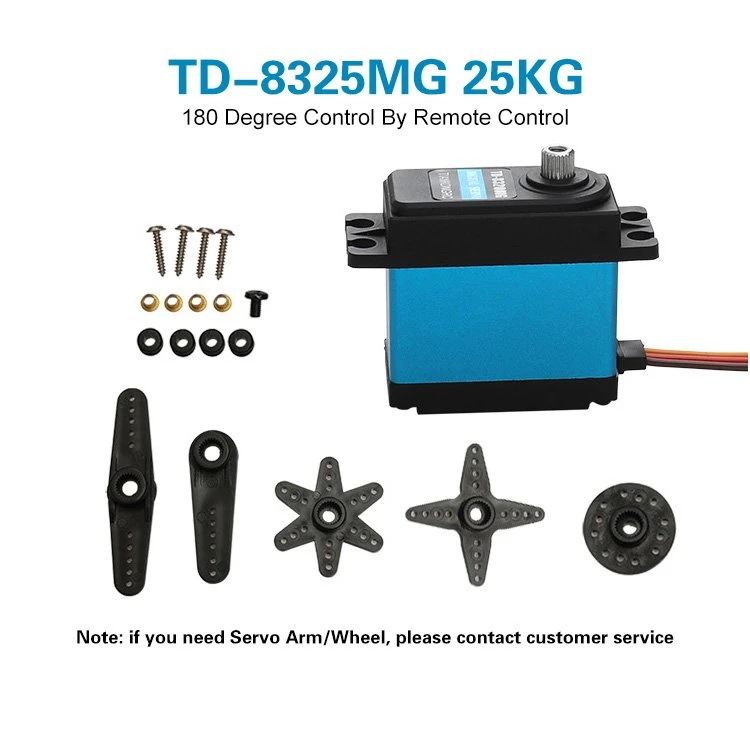 TD-8325MG 25KG Metal Gear Waterproof High Torque Digital Servo For RC Hobby Crawler, Truck, Car, Boats, Robots - Image 2