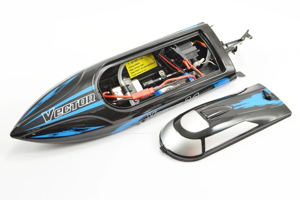 Volantex Racent Vector 30 Speed Boat RTR – Black - Image 4