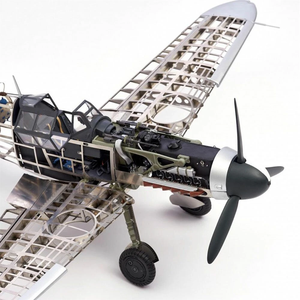 Artesania Latina 1/16 Messerschmitt BF109 Metal Model Kit - Image 3