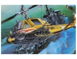 Academy 1/35 Scale US Army UH-1C Frog (Huey) Plastic Model Kit