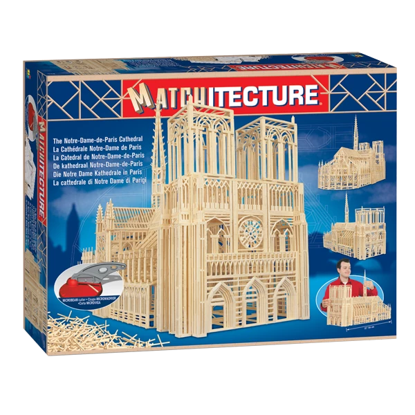 Matchitecture Notre Dame Cathedral Kit 840 X 620mm Microbeam Match Set