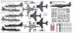 Hobby 2000 1/48 Scale BAE Harrier GR7 Plastic Model Kit