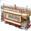 Occre London L.C.C.106 Double Decker Tram Model Kit 53008